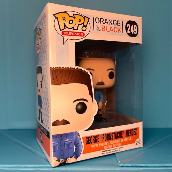 Funko Pop! Television - Orange is the New Black - 249 George “Pornstache” Mendez - Picture 1 of 5